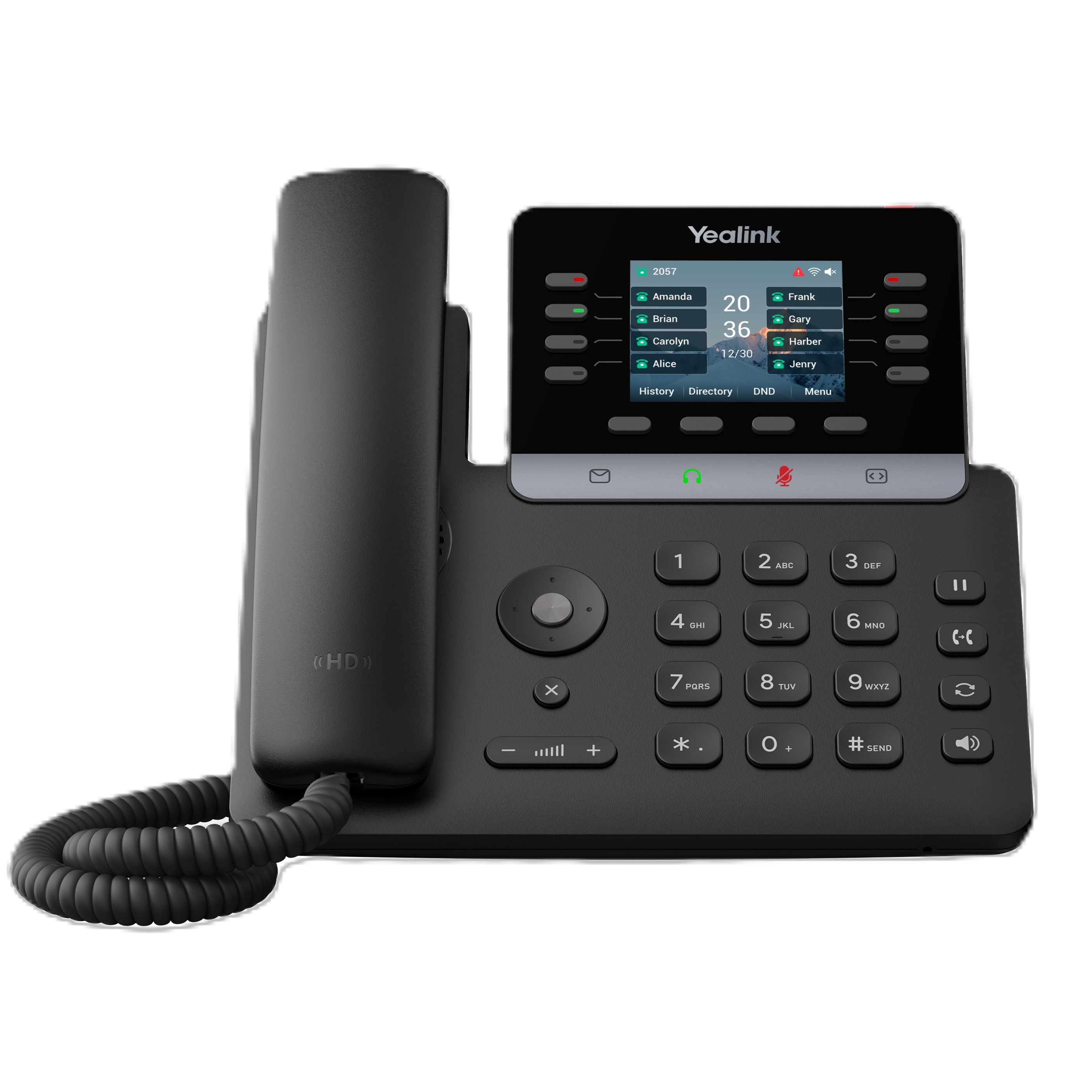 Yealink SIP-T73U IP Phone, 2.8' Color Display, 12 SIP Accounts, HD Voice, USB & PoE, Bluetooth & Wi-Fi via Adapter Yealink SIP-T73U IP Phone, 2.8' Color Display, 12 SIP Accounts, HD Voice, USB & PoE, Bluetooth & Wi-Fi via Adapter